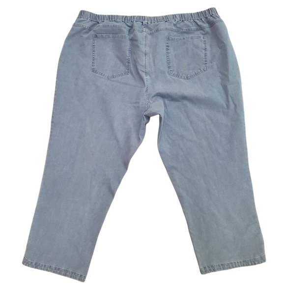 Isaac Mirzah  Live Tapered Denim Capris - Picture 2 of 8